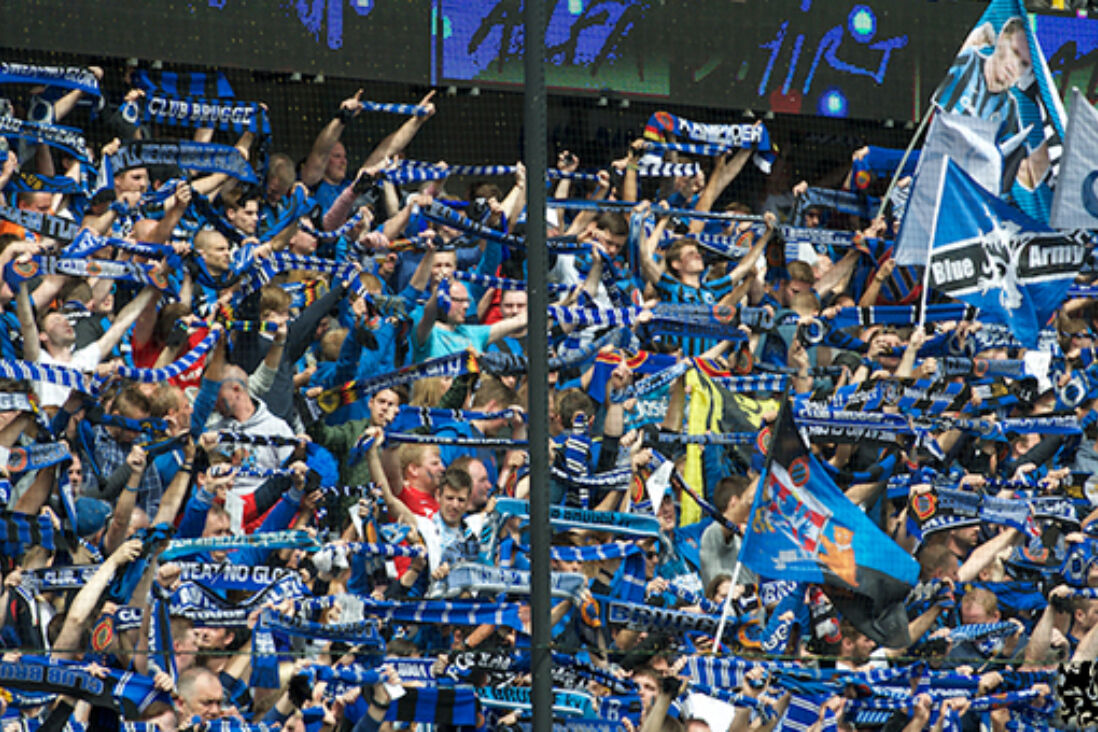 Club fans sjaals Club Brugge Anderlecht