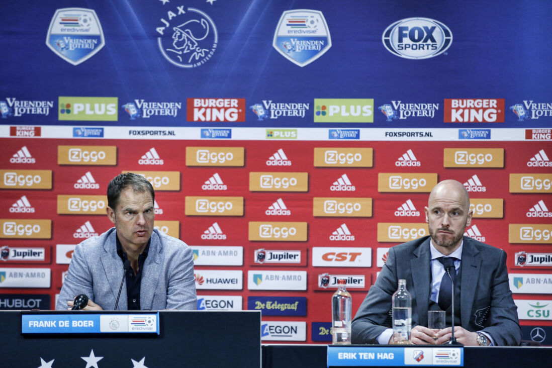 Frank de Boer en Erik ten Hag