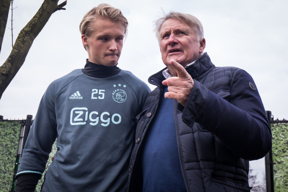 Kasper Dolberg en John Steen Olsen