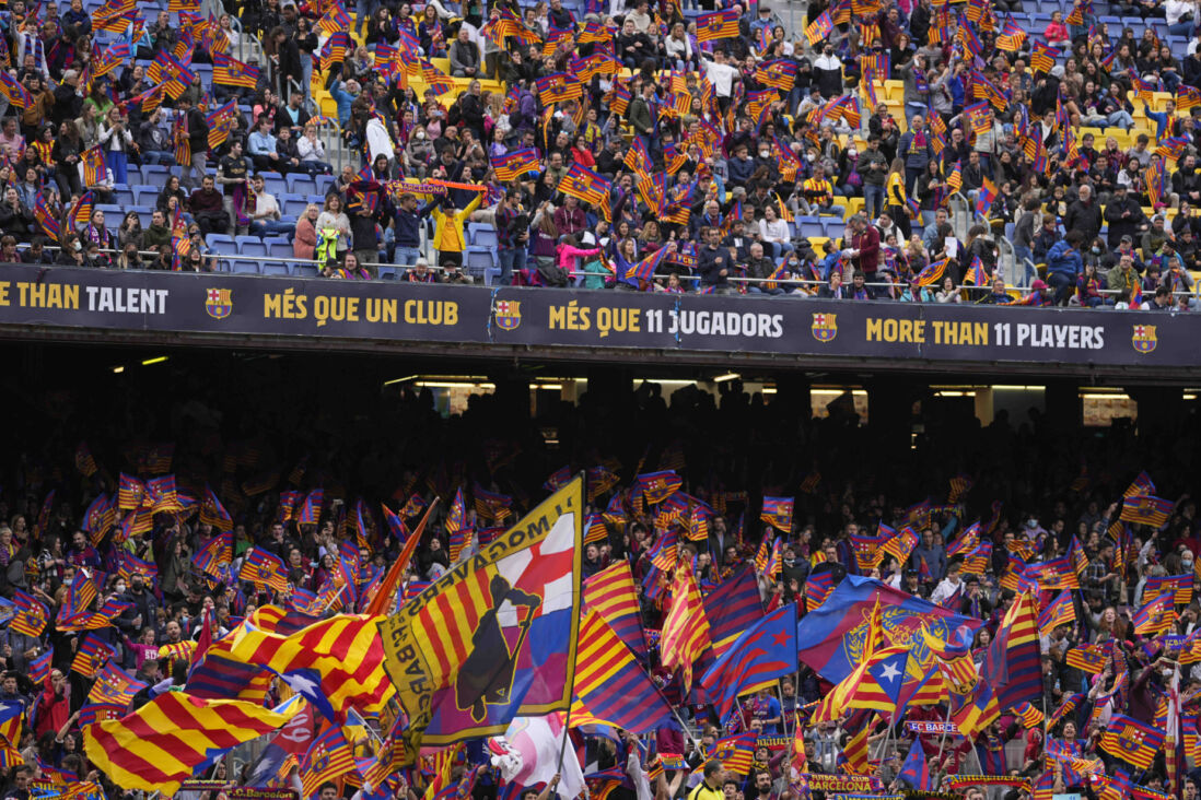 Fans van FC Barcelona