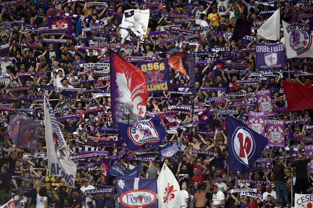 Supporters van Fiorentina