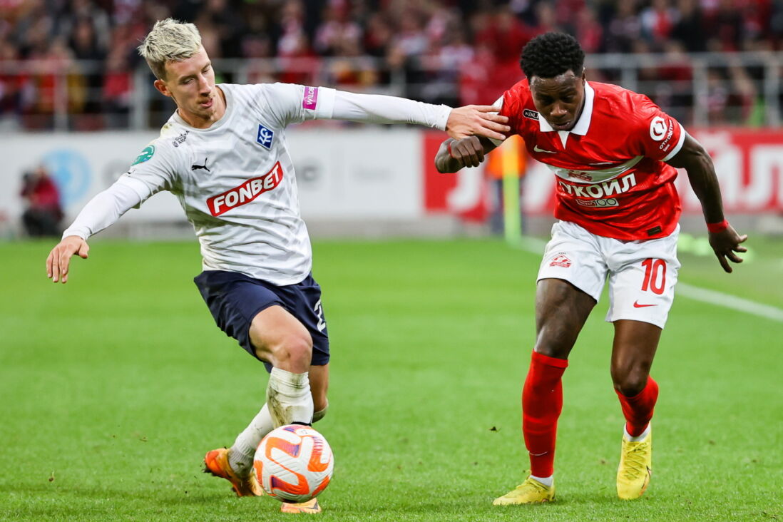 Glenn Bijl en Quincy Promes
