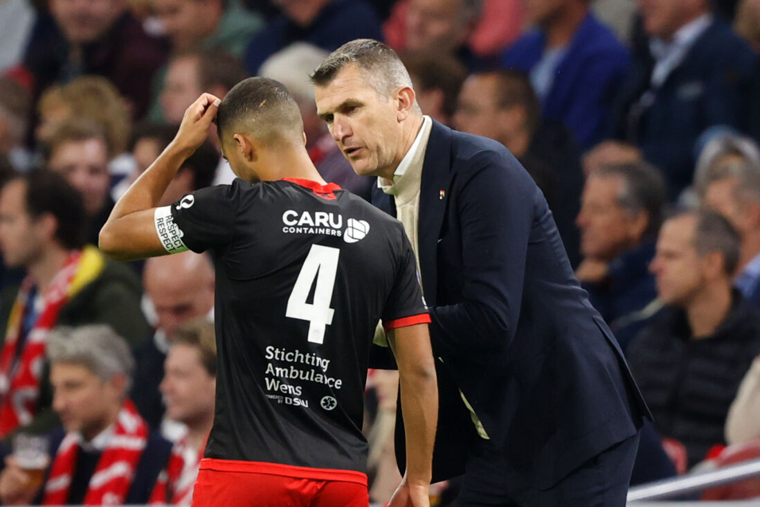 Redouan El Yaakoubi met Marinus Dijkhuizen