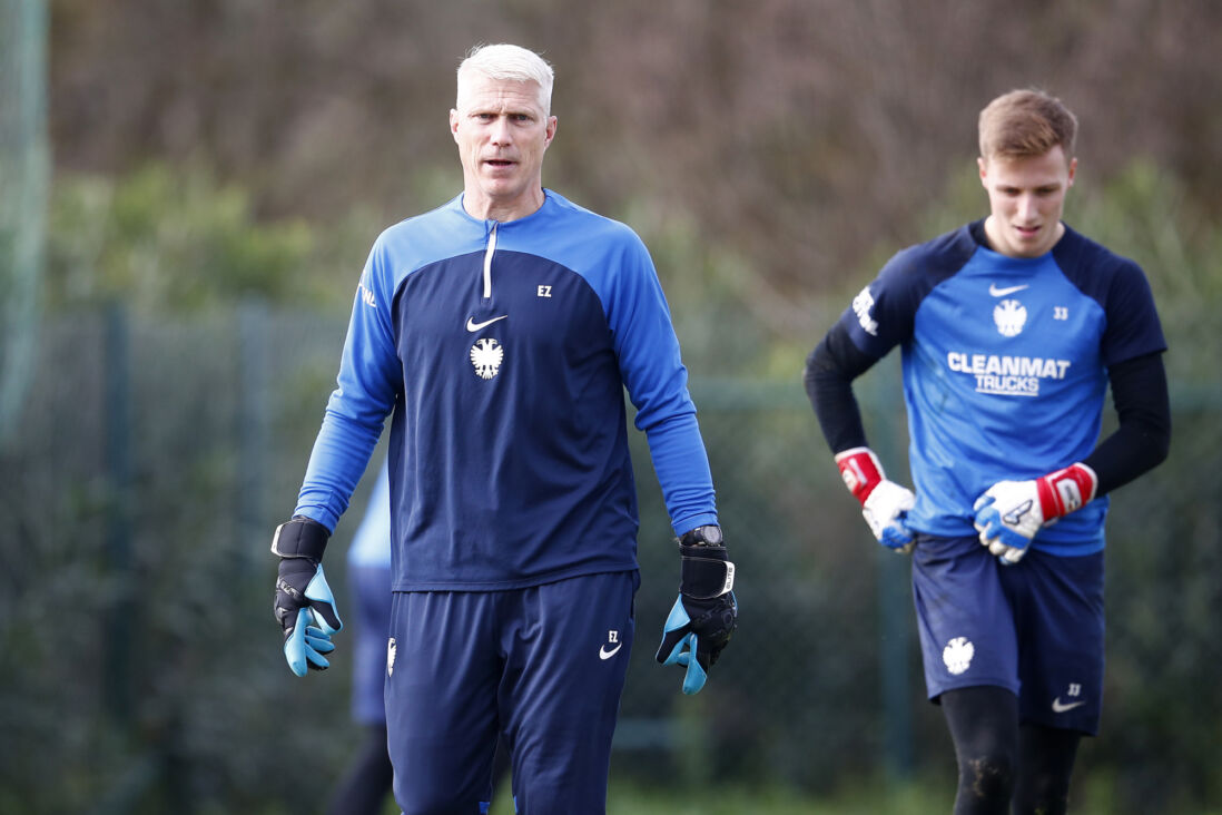 Edwin Zoetebier in 2022 bij Vitesse