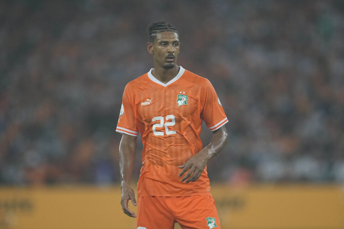 Sébastien Haller namens Ivoorkust