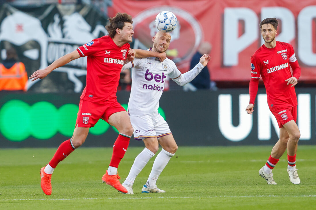 Sam Lammers en Ricky van Wolfswinkel bij FC Twente