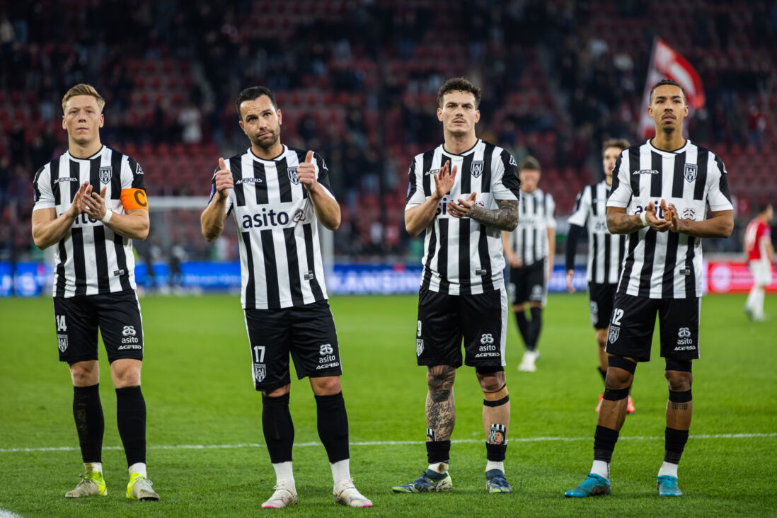 Brian de Keersmaecker, Thomas Bruns, Jizz Hornkamp en Ruben Roosken