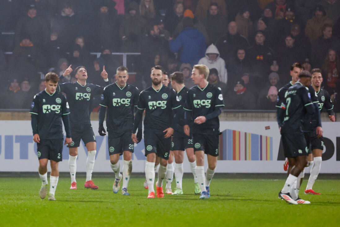 FC Groningen tegen Go Ahead Eagles