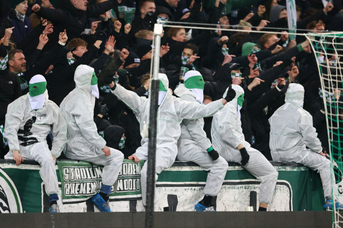Supporters van FC Groningen