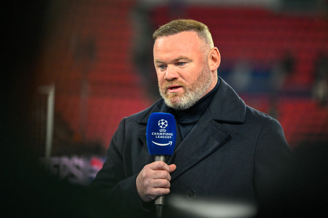 Wayne Rooney in het Philips Stadion