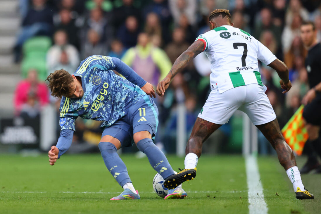 Mika Godts tegen FC Groningen
