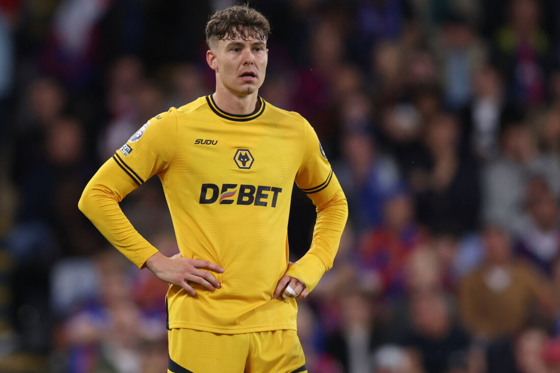 Jørgen Strand Larsen namens Wolverhampton Wanderers