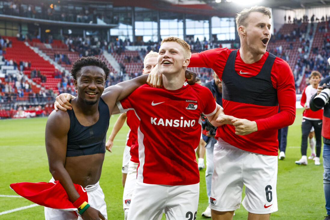 Ibrahim Sadiq, Kees Smit en Peer Koopmeiners
