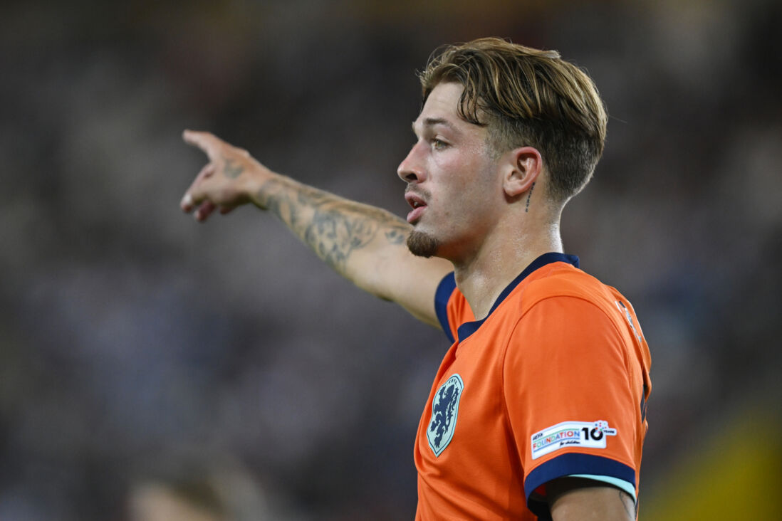 Luciano Valente in Jong Oranje