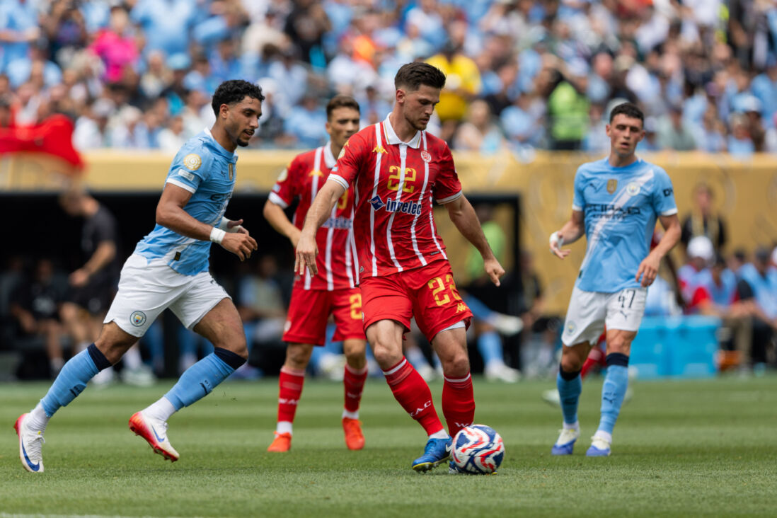 Bart Meijers tegen Manchester City