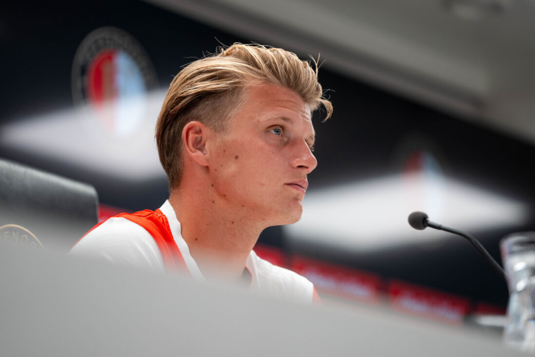 Sem Steijn bij Feyenoord