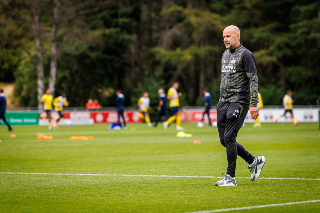 Peter Bosz voor het duel tegen Union Sint-Gillis
