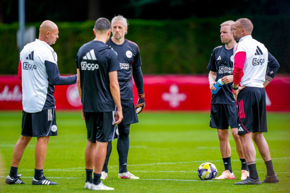 Remko Pasveer, John Heitinga en Davy Klaassen