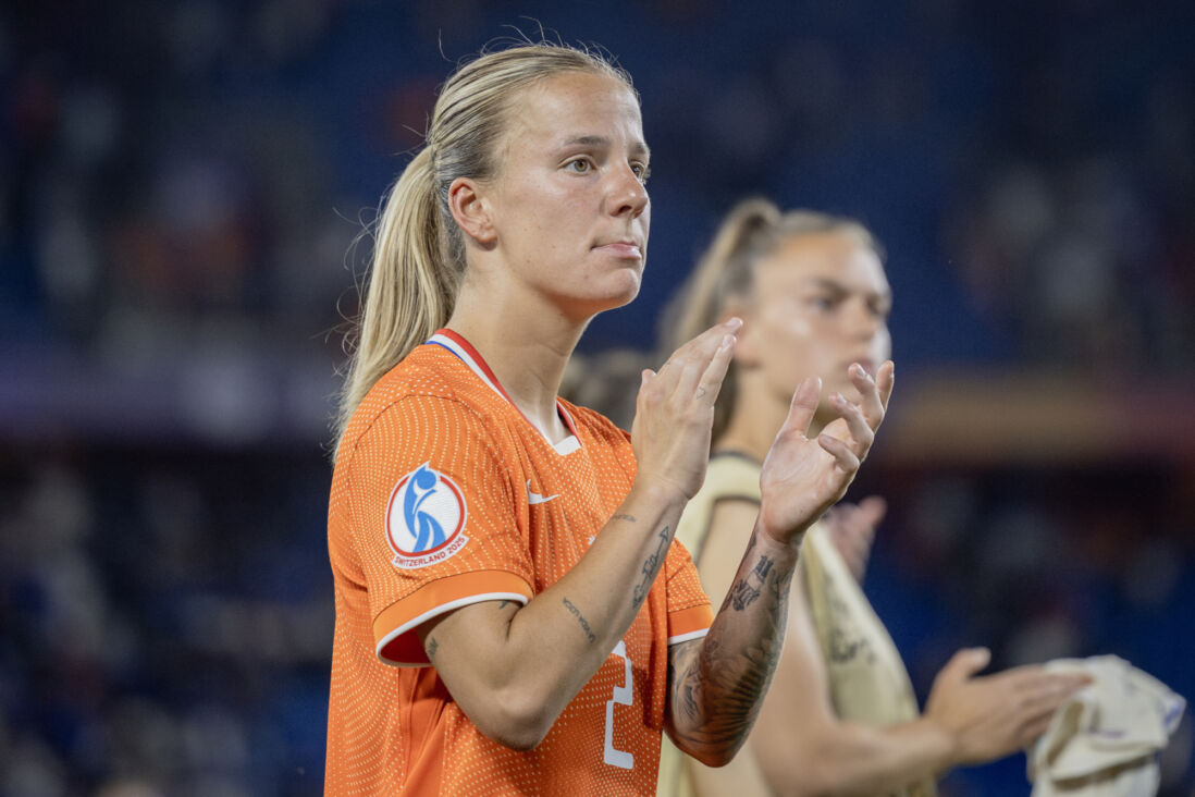 Lynn Wilms baalt van de EK-uitschakeling van de OranjeLeeuwinnen