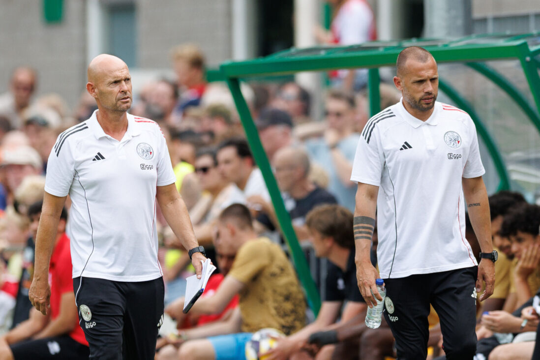 Marcel Keizer en John Heitinga