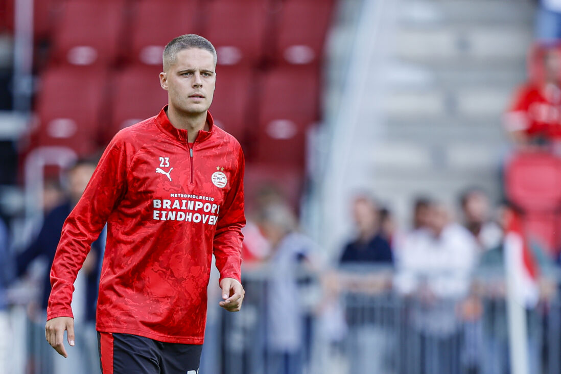 Joey Veerman bij PSV