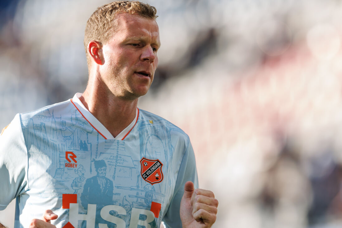 Henk Veerman namens FC Volendam