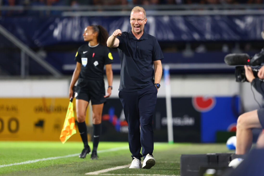 Rick Kruys als trainer van FC Volendam