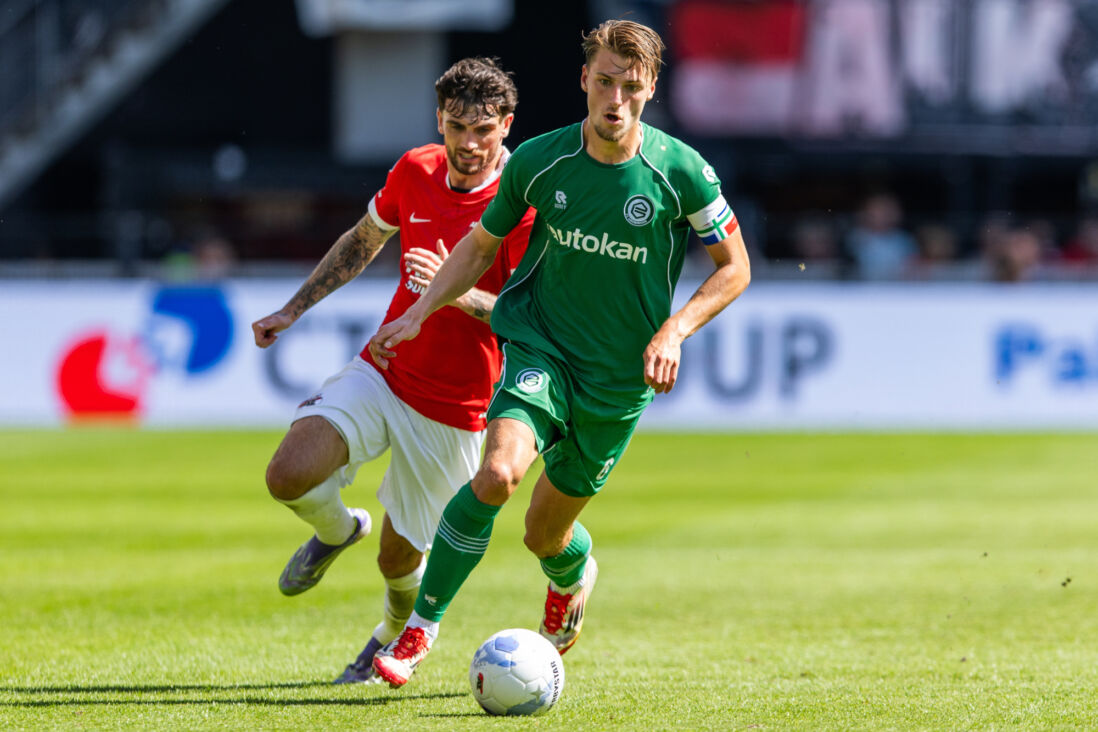 Stije Resink en Troy Parrott