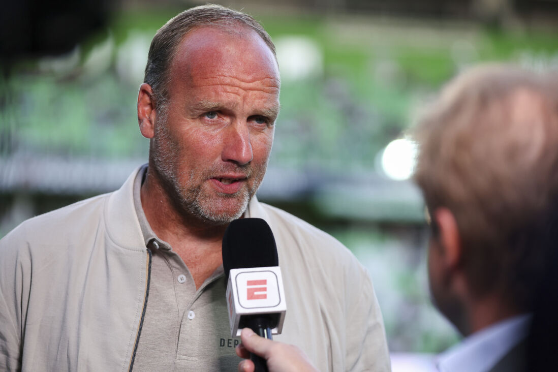 Dick Lukkien in gesprek met ESPN