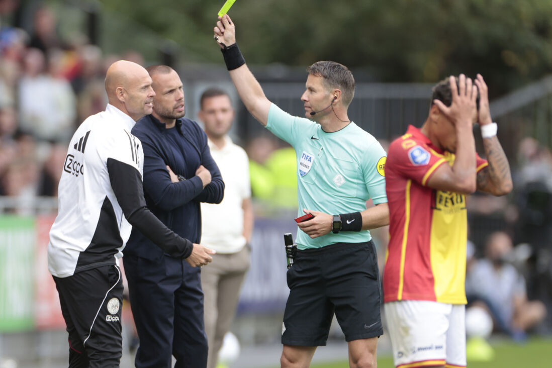 Marcel Keizer, John Heitinga en Danny Makkelie