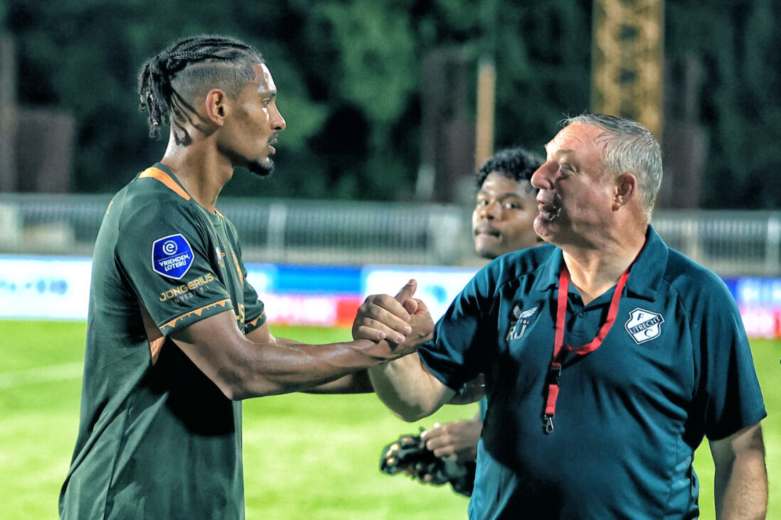 Sébastien Haller en Ron Jans