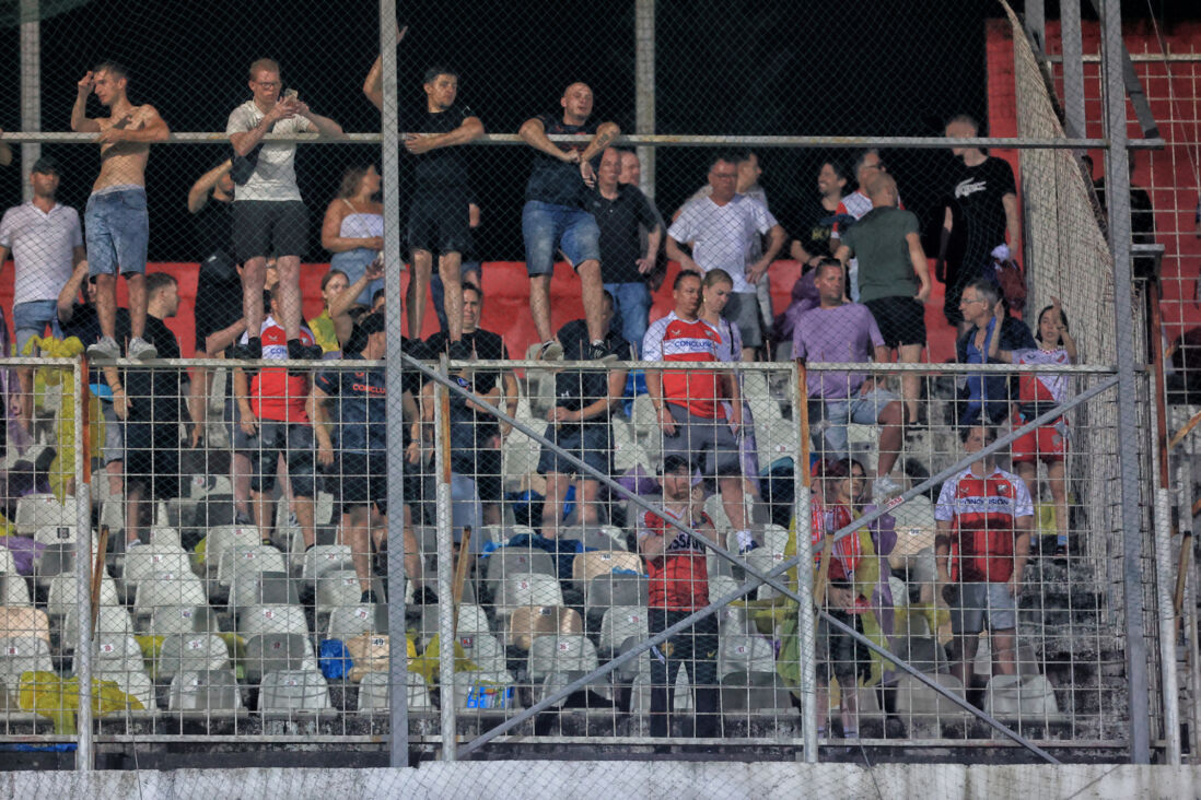 FC Utrecht-fans in Mostar