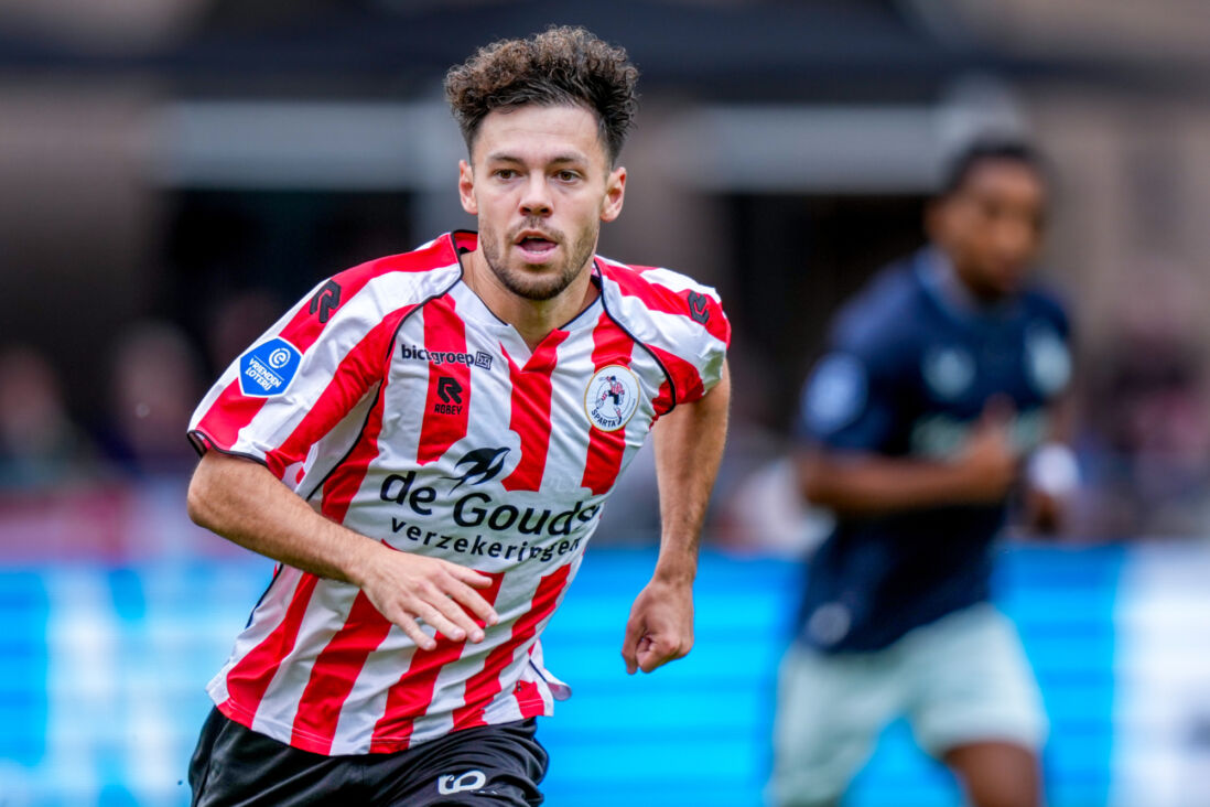 Mitchell van Bergen bij Sparta Rotterdam