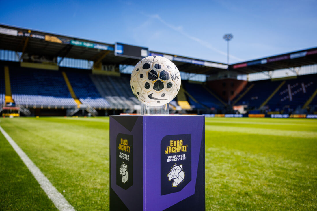 Het Rat Verlegh Stadion voorafgaand aan NAC Breda - Feyenoord in de Eurojackpot Vrouwen Eredivisie