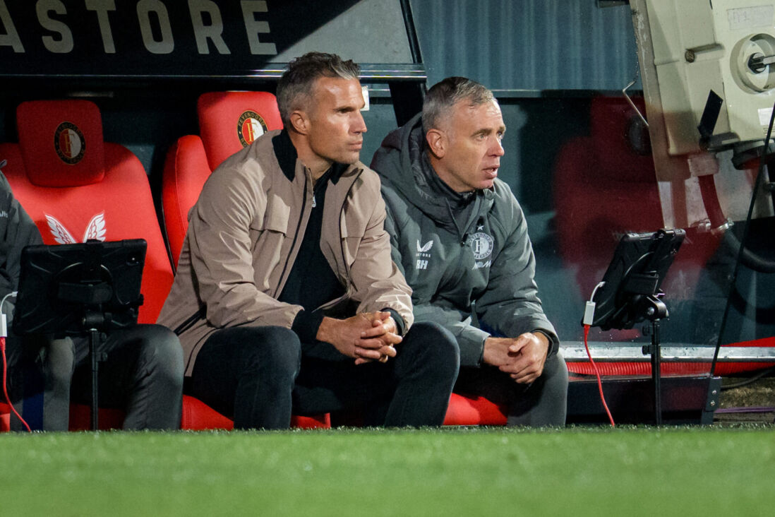 Robin van Persie en René Hake