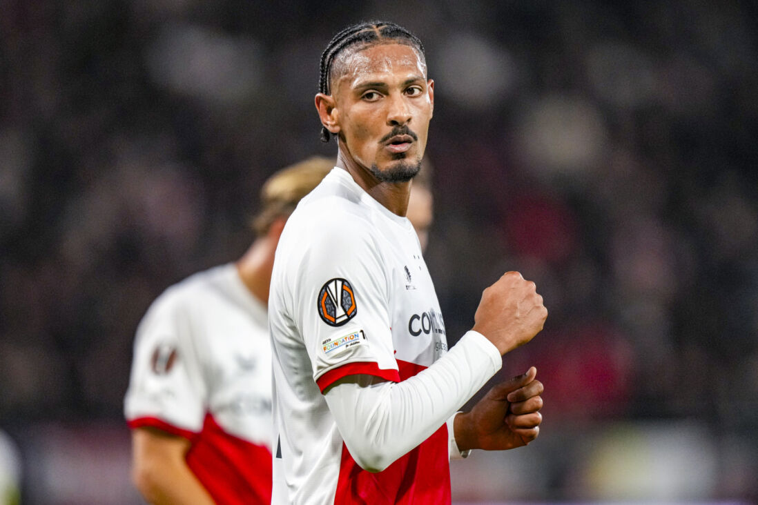 Sébastien Haller tegen Olympique Lyonnais