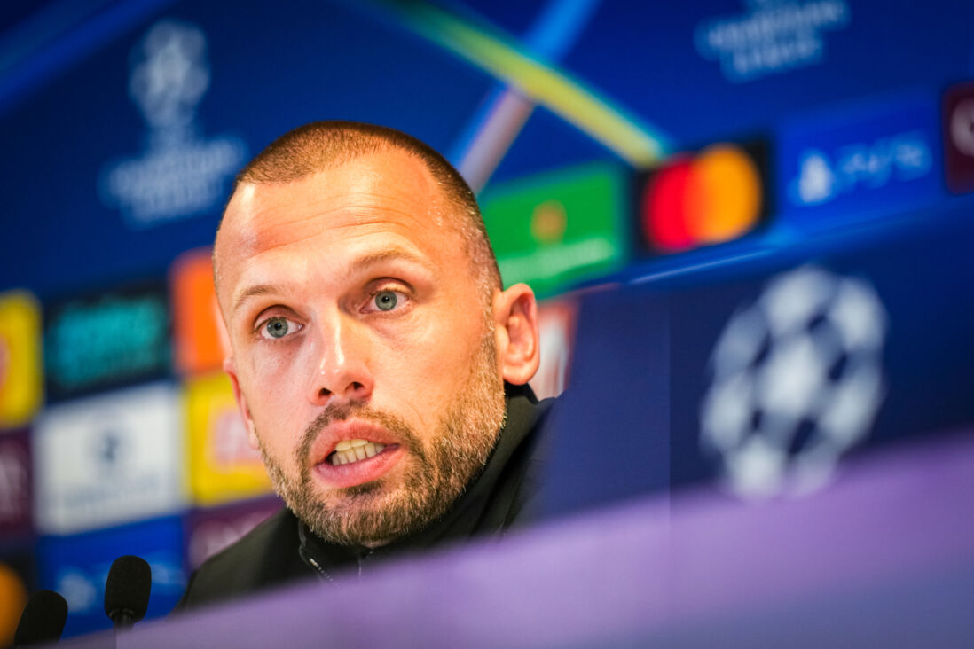 John Heitinga na de zeperd in Marseille