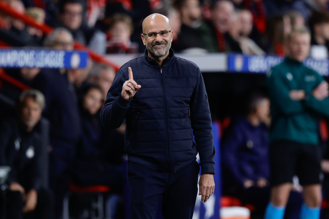 Peter Bosz in Leverkusen