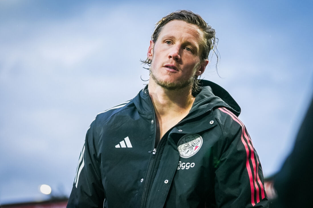 Wout Weghorst baalt