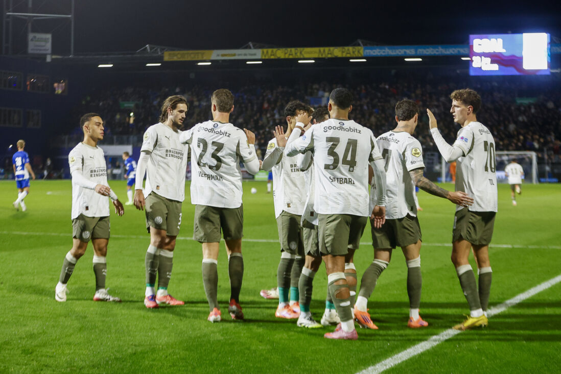 PSV won zaterdagavond van PEC
