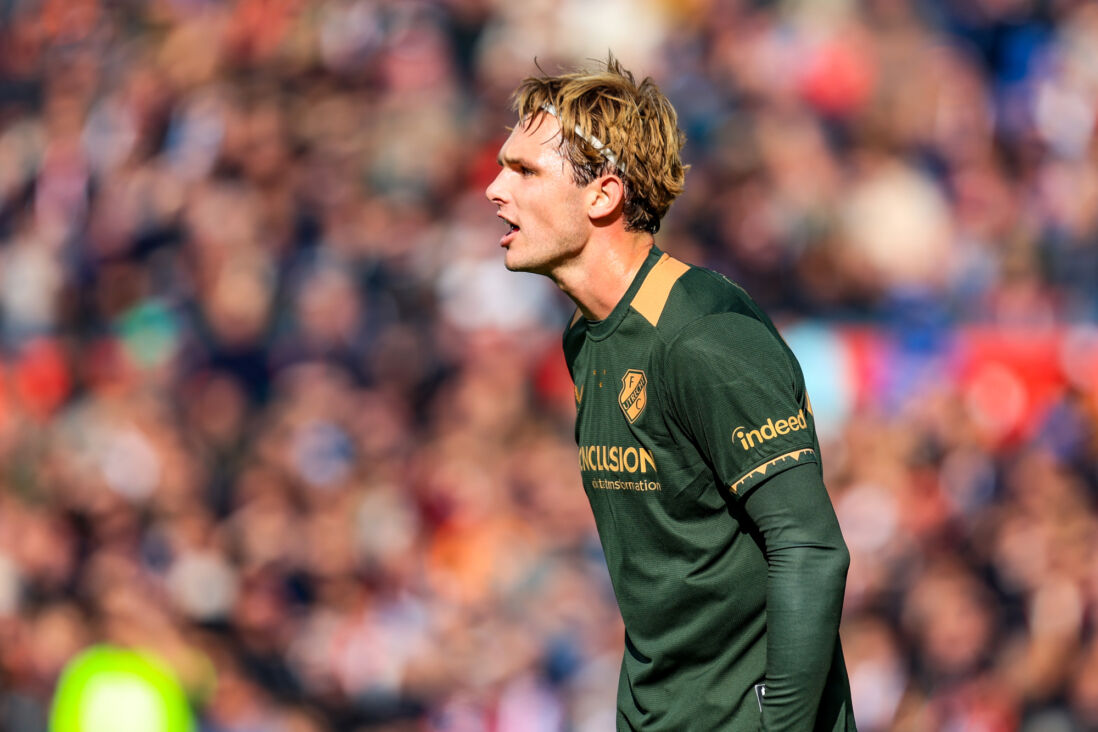 Matisse Didden speelde 72 minuten mee tegen FC Groningen