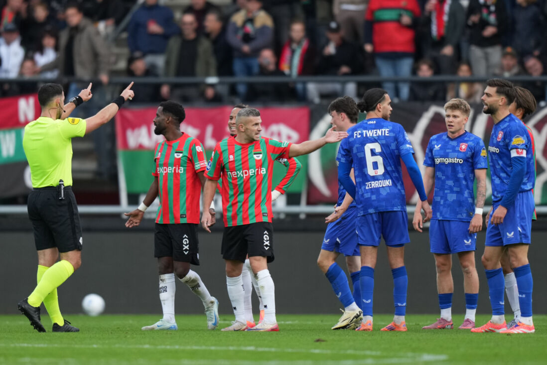 Marc Nagtegaal bij NEC - FC Twente