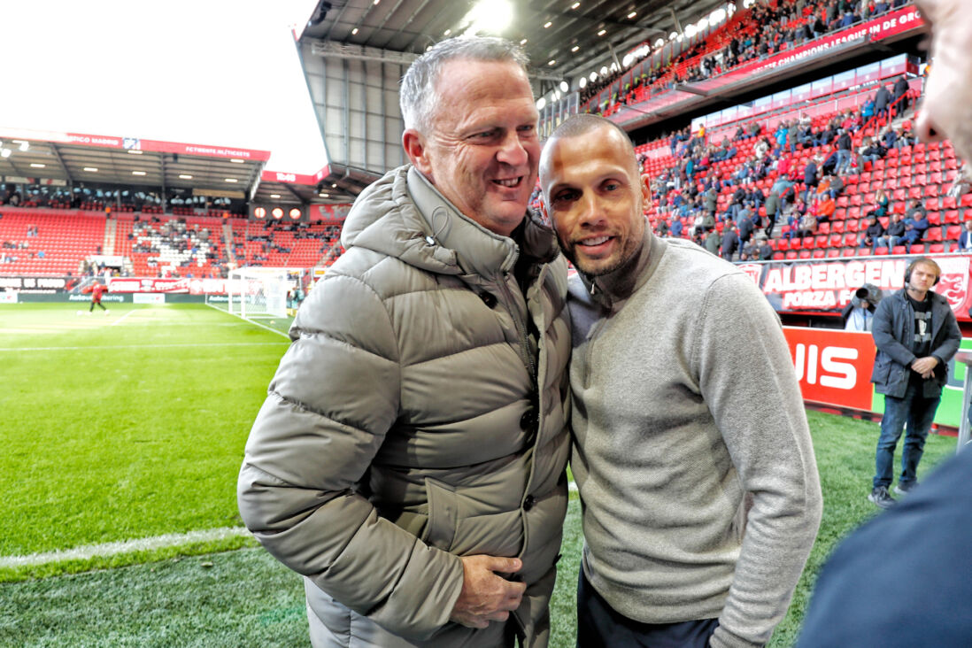 John van den Brom en John Heitinga
