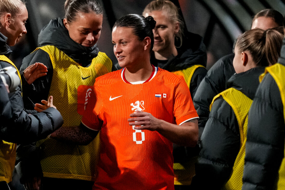 Sherida Spitse na haar wissel