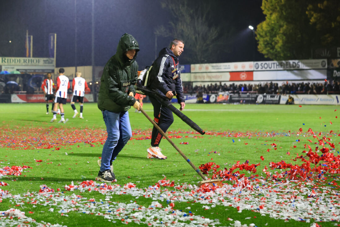 Excelsior Maassluis op Sportpark Dijkpolder
