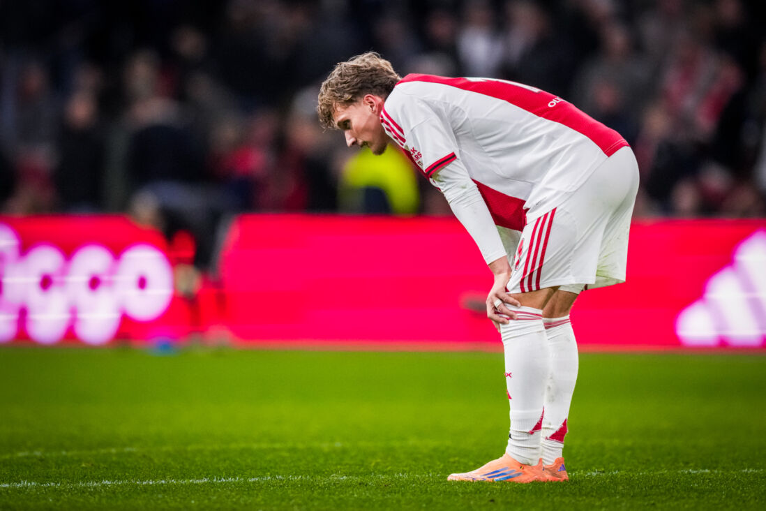 Mika Godts baalt flink...