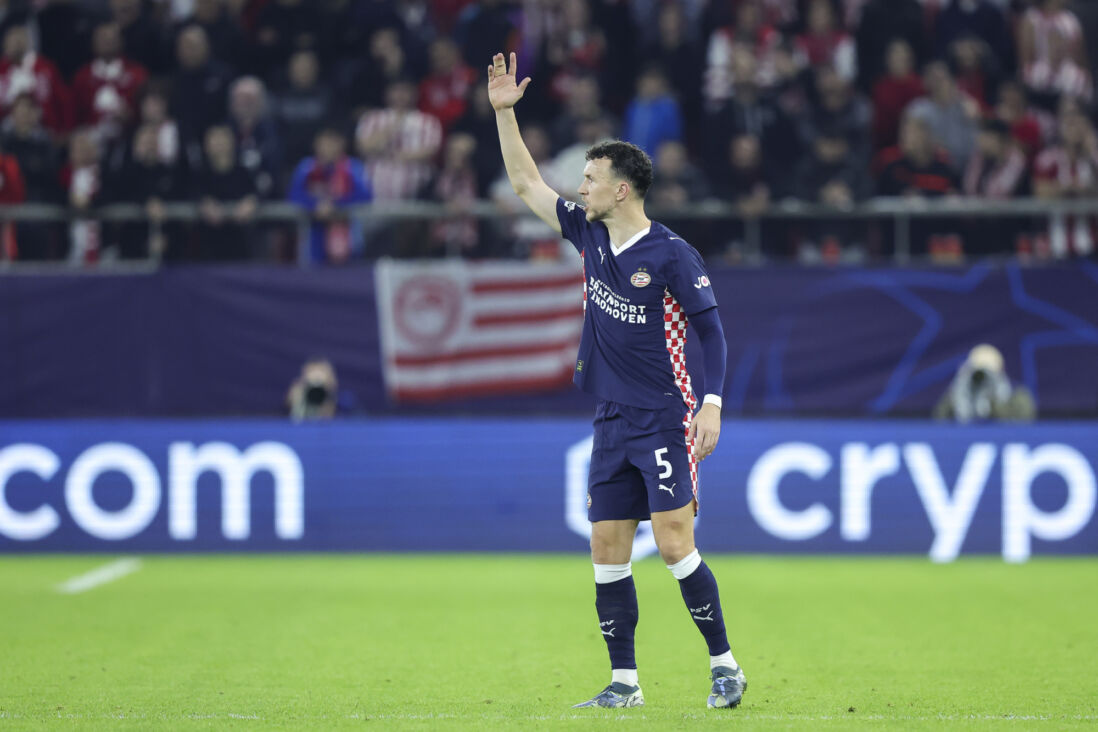 Ivan Perisic tegen Olympiakos