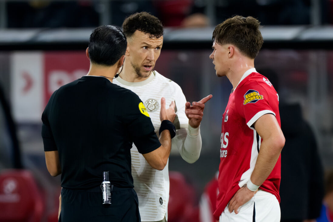 Ivan Perisic kreeg het aan de stok met Wouter Goes