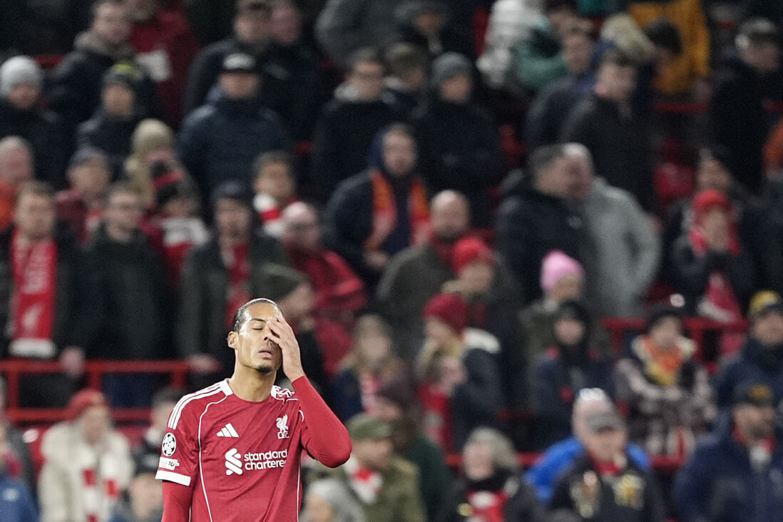 Virgil van Dijk baalt van de zeperd tegen PSV