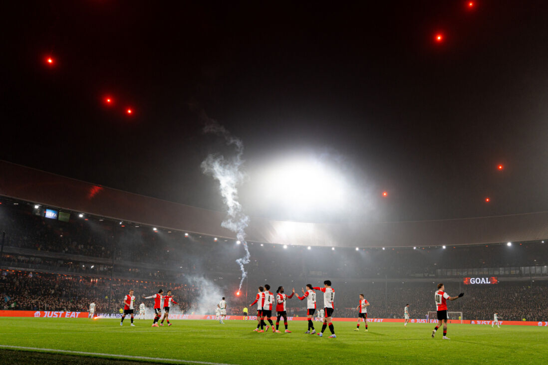 De Kuip tijdens Feyenoord-Celtic